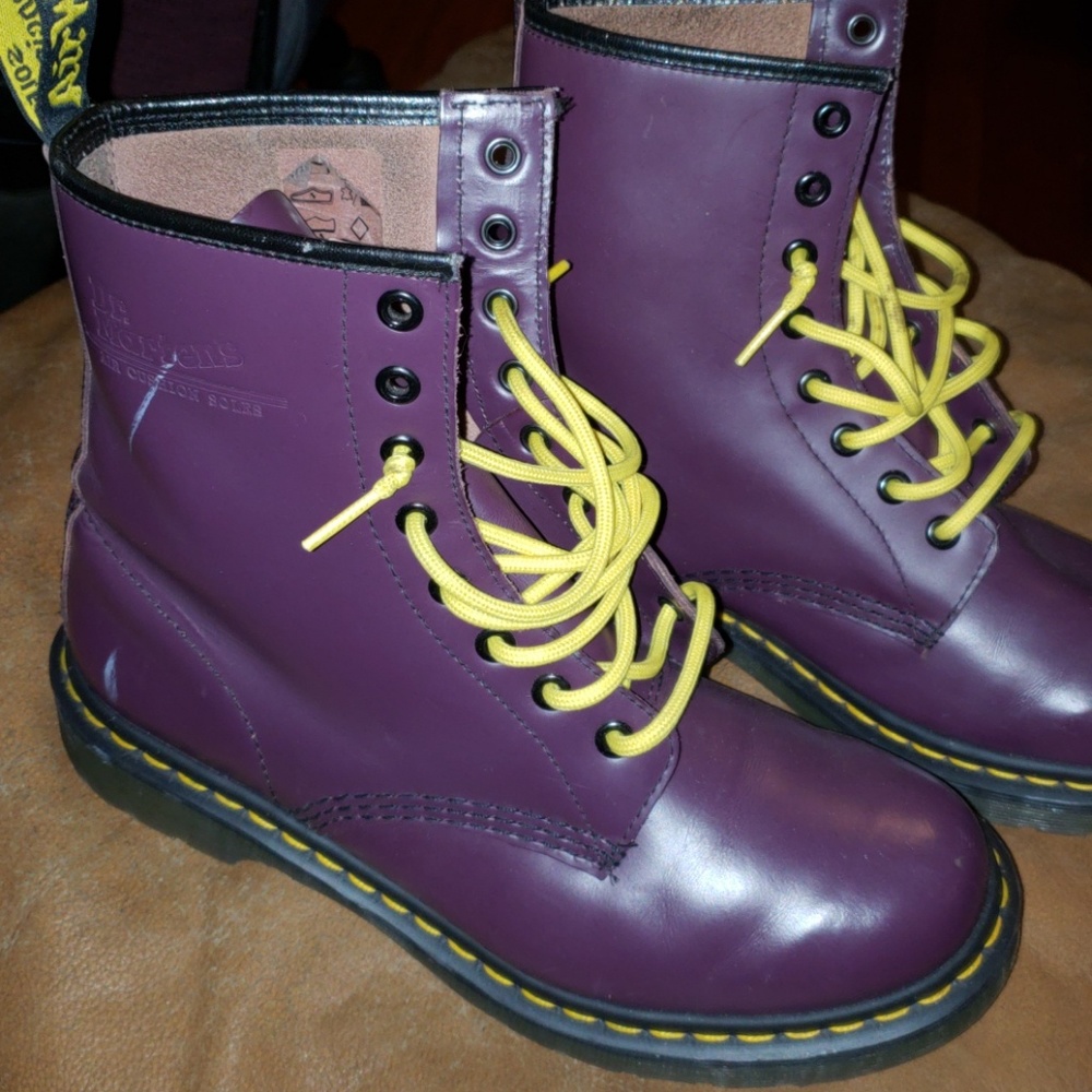 Rare Purple Dr Martens Womens size 9